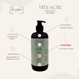 Vita-acne Bloqueador Solar Fps50 Piel Grasa O Acne Cabina