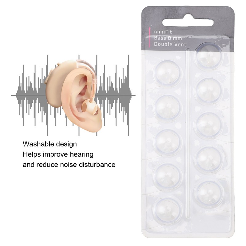 10pcs Double Vent Bass Dome Accessory Single Layer Double Vent