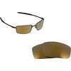Seek Optics Replacement Lens Compatible with Oakley Square Wire Sunglasses
