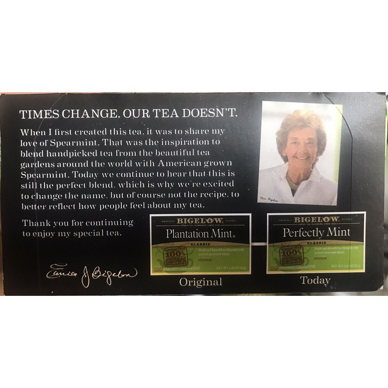 Bigelow Perfectly Mint Tea
