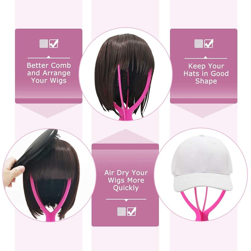 Dreamlover Wig Stand for Multiple Wigs, Wig Head Stand, Wig