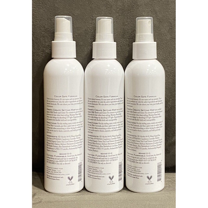 Onesta (3) PACK!!! ONESTA CREATE SETTING MIST TEXTURE FLEXIBLE HOLD