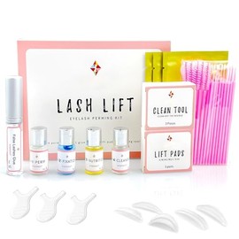 kit de permanente de pestaas,Kit de Laminacin de CejasRizado De Pestaas Lash Liftingadecuado para saln de belleza para uso profesional                