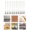 10Pcs Wire Steel Cleaning End Brushes Pens and 5Pcs Copper