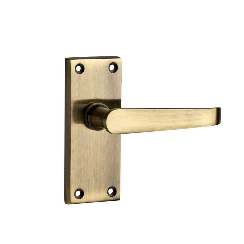 Designer Levers - Victorian Straight Lever Door Handles - Antique