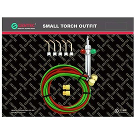 Acetylene & Oxygen Small Torch Kit with 5 Tips (#2-6) Jewelry Making Metal Casting Soldering Brazing Tools