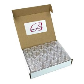 Brand: Beauticom Contenedor Envase Vacio Sombras 100 Piezas 10gr Transparente
