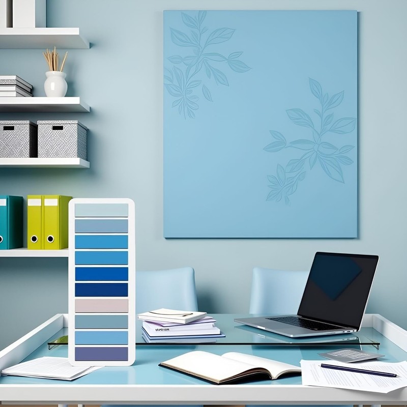 200 Pcs Blue Sticky Index Tabs, Page Markers Notes Tabs