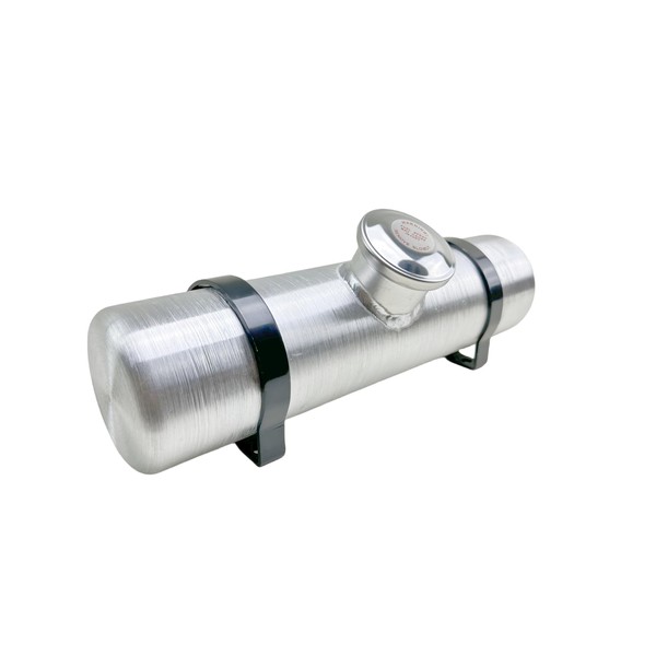 JSD Spun Universal Aluminum Round Gas Tank 0.72 Gallon 4