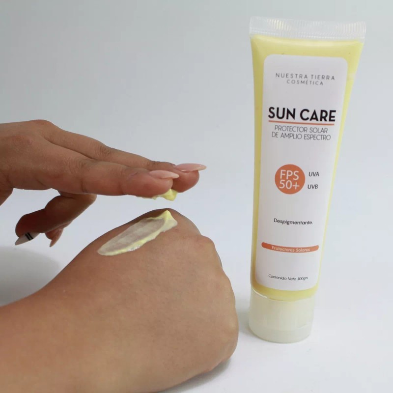 Nuestra Tierra Cosmética Ancestral Protector Solar Despigmentante En Gel Fps