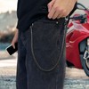 [Ahiller] Wallet Chain for Men - 25 Inches Stainless Steel