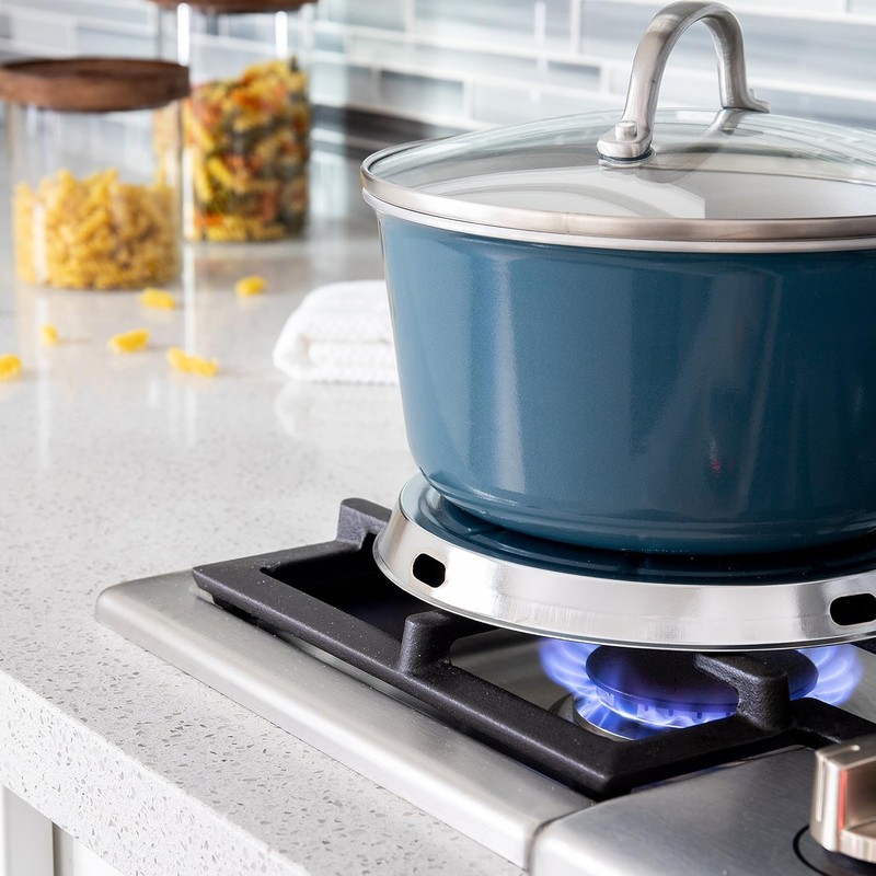 8" Gas/Electric Stovetop Master Heat Flame Tamer