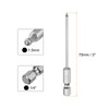 sourcing map 2pcs Ball End Hex Screwdriver Bit Set 1.5mm