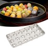 Metal Ice Cube Tray, Stainless Steel Reusable Ice Cube Trays,