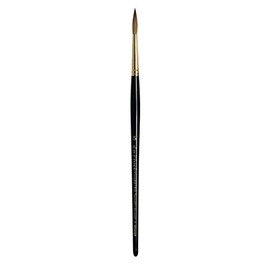 da Vinci Watercolor Series 11 Maestro Paint Brush, Fuller English Round Kolinsky Red Sable, Size 5 (43409)