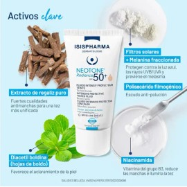 Isispharma Neotone Radiance 50 Protector Solar Color Claro                                                                                            