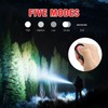 HAUSBELL A100 LED EDC Flashlights High Lumens,Bright, Zoomable, Waterproof, Powerful,
