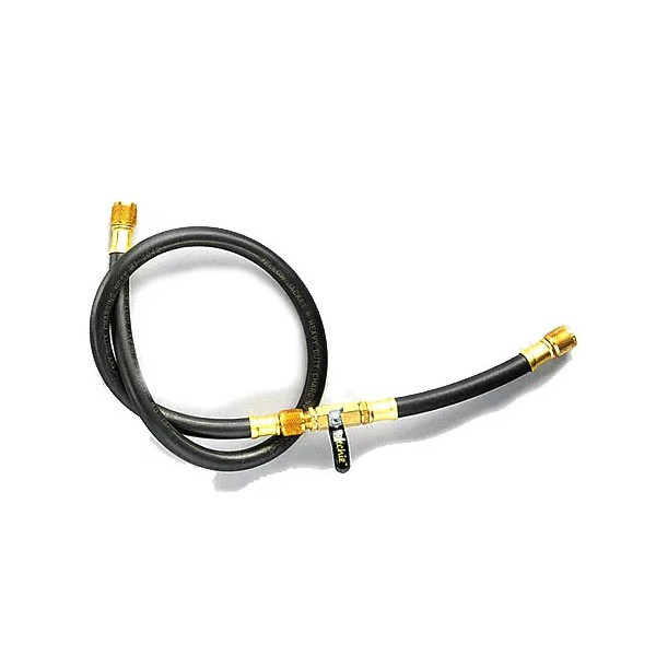 YELLOW JACKET 3/8" PLUS II, 48" VACUUM/CHARGING HOSE W/FLEX FLOW