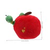 Hohopeti Realistic Apple Plush Throw Pillow Soft Fruit Stuffed Cushion