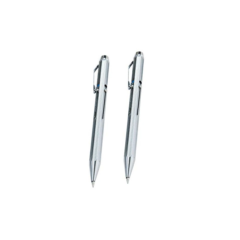 Wedo Four-Colour Ballpoint Pen with Sliding Mechanism (Pack of 2)