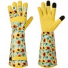Ymomode Garden Gloves for Women - Long Sleeve Garden Gloves