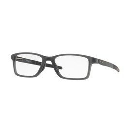 Oakley Men's Ox8112 Gauge 7.1 Rectangular Prescription Eyeglass Frames, Satin Green Smoke/Demo Lens, 54 mm