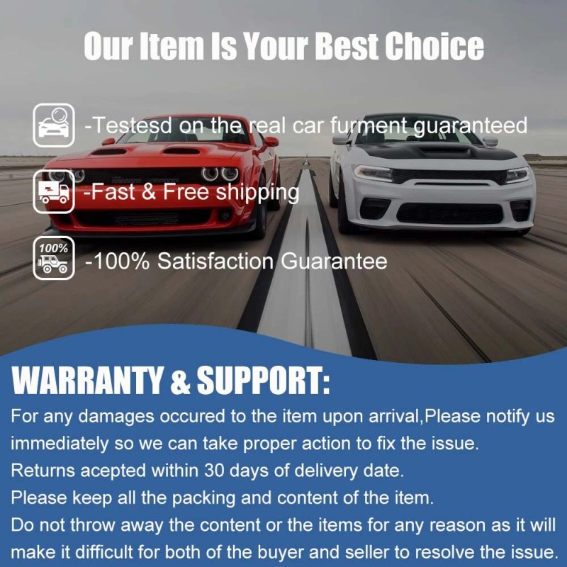 SavadiCar FOR 11-23 DODGE CHARGER SCAT SRT M STYLE CARBON