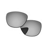 PapaViva Replacement Lenses for Oakley Frogskins OO9013 55mm Sunglass Chrome