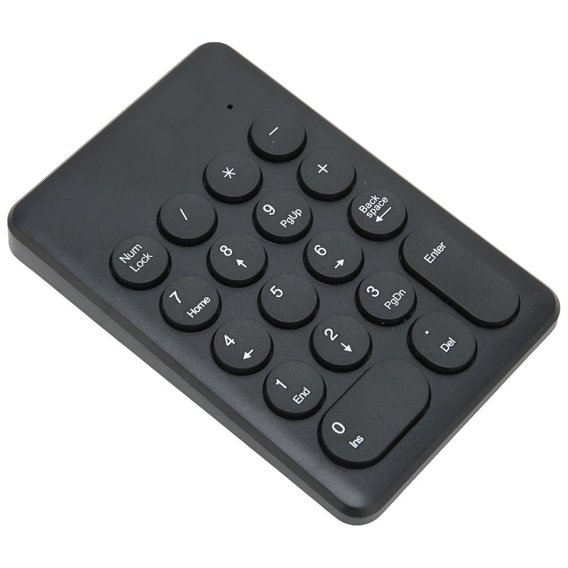 Numeric Keyboard 18 Keys Ergonomic Tilt Design 2.4GHz Wireless Stable