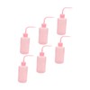 BIUDECO 6pcs Empty Plastic Bottles Squeeze Bottles Eyelashes Cleaning Tool