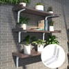 6 Pcs Shelf Bracket, Shelf Brackets, Brackets, Brackets for Shelves,
