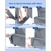 Kayfia Reading Pillow, 30-90° Stepless Adjust Angle & Height, Medium,
