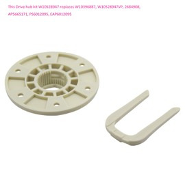 W10528947 Washer Drive Hub Kit, Replacement for Washer W10396887 W10402178 AP5665171 PS6012095