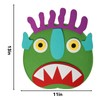 Go Away Big Green Monster Felt Hand Puppet, Detachable Eyes,