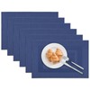 Blue Table Placemats Set of 6 - Place Mats for