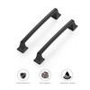 Ravinte 10 Pack Kitchen Cabinet Handles Drawer Pulls Matte Black