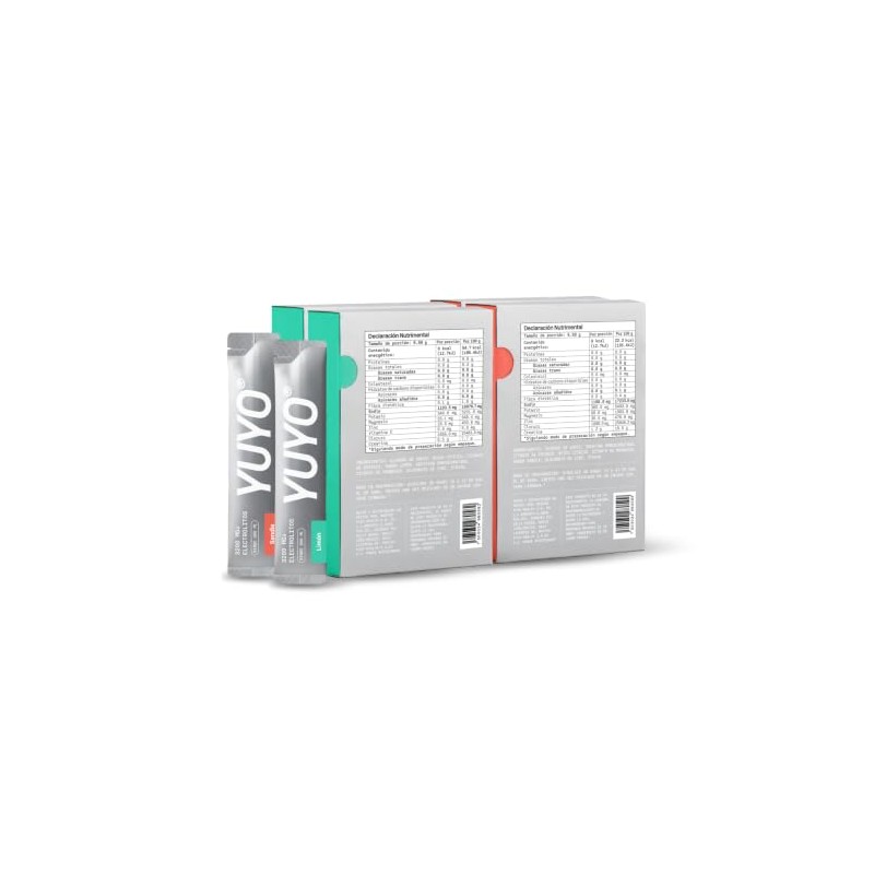 Yuyo Ultra Electrolitos | 40 Sobres de Electrolitos en Polvo