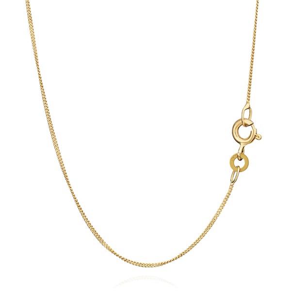 NKlaus 8807 Curb Chain Necklace 333 Yellow Gold 8 Carat