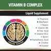 50,000 High Strength Vitamin B Complex Liquid Supplement, Brain &