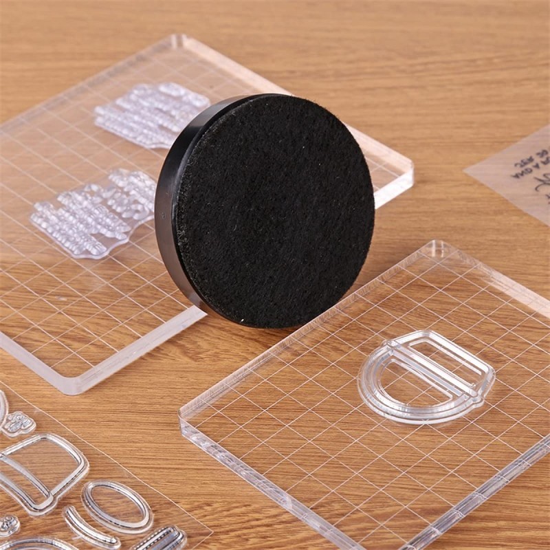 1 x Rubber Stamp Printing Tool for DIY Scrapbooking Craft