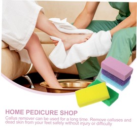 WOONEKY 10pcs Pumice Stone for Feet Care Callus Remover Foot Scrubber for Smooth Heels and Soft Skin Promotes Circulation