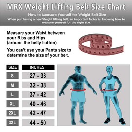 MRX Powerlifting Leather Belt 4" Wide 10mm Thickness Training Fitness Back Support Bodybuilding Belts with Steel 2 Prong Buckle Brown (Medium)