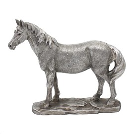 The Leonardo Collection LP48924 Reflections - Silver Horse Figurine, Boxed