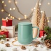 Sweese 20 OZ Porcelain Tea Mug with Infuser and Lid,