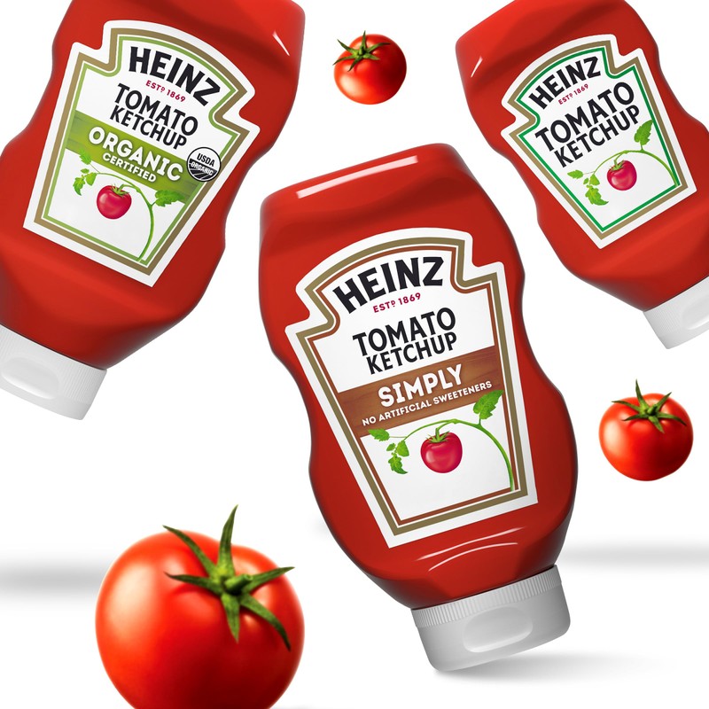 Heinz Simply Tomato Ketchup with No Artificial Sweeteners, 19 oz