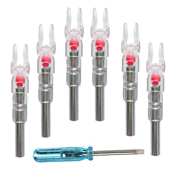 Hunter Action - 6 piezas S LED iluminado para flechas