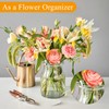 heluqu Flower Arrangement Holder Reusable Floral Grid for Vase 6