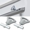 ProPlus End Stopper Plastic Knob for Piping Rail 8-10 mm