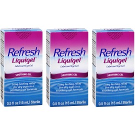 Refresh Liquigel Lubricant Eye Gel 15ml (3 Pack)