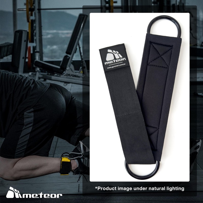 Meteor Ankle Strap Wrist Cuff for Cable Machine: Adjustable Gym